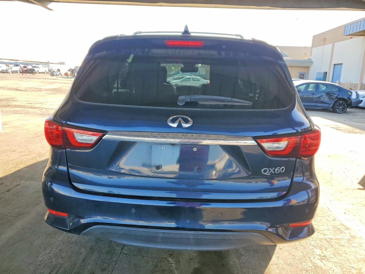 2016 Infiniti Qx60 Base Blue vin: 5N1AL0MM6GC511158