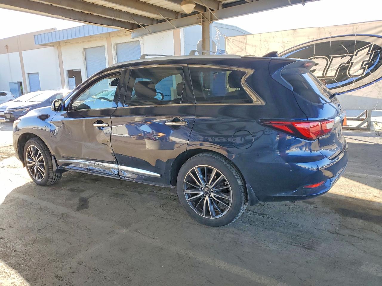 2016 Infiniti Qx60 Base Blue vin: 5N1AL0MM6GC511158