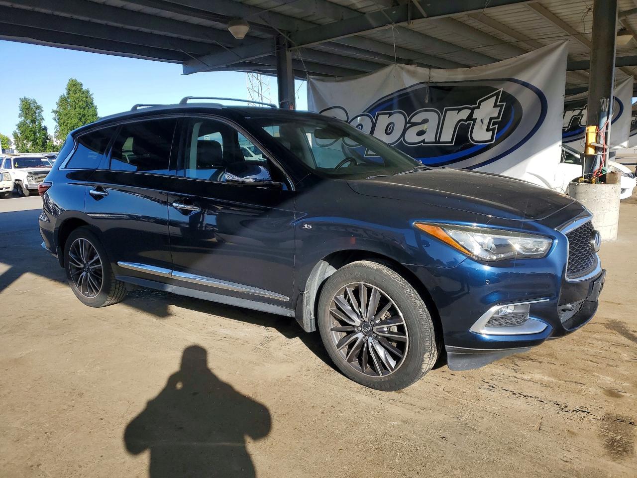 2016 Infiniti Qx60 Base Blue vin: 5N1AL0MM6GC511158