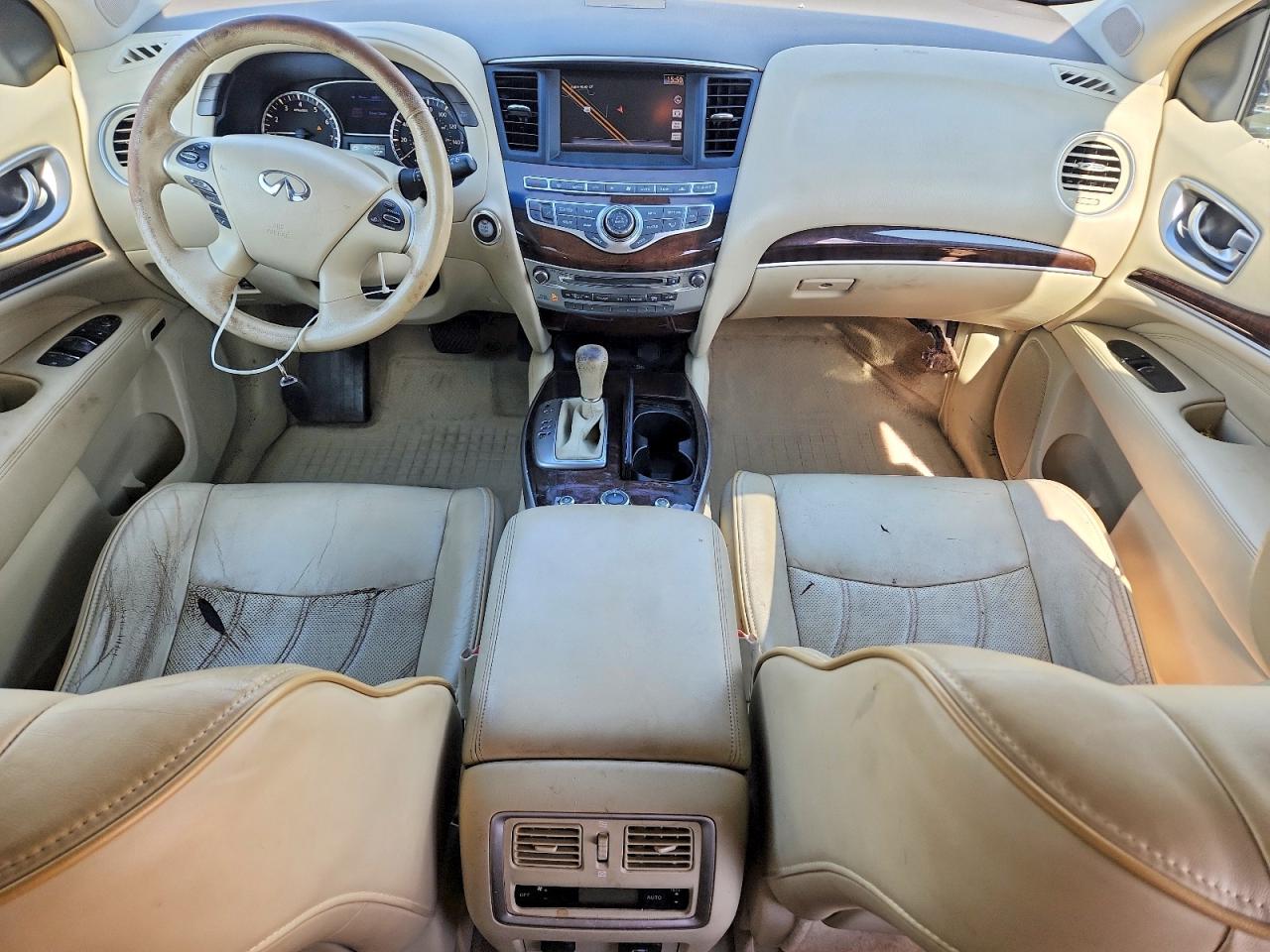 2013 Infiniti Jx35 Base Gray vin: 5N1AL0MM7DC300322