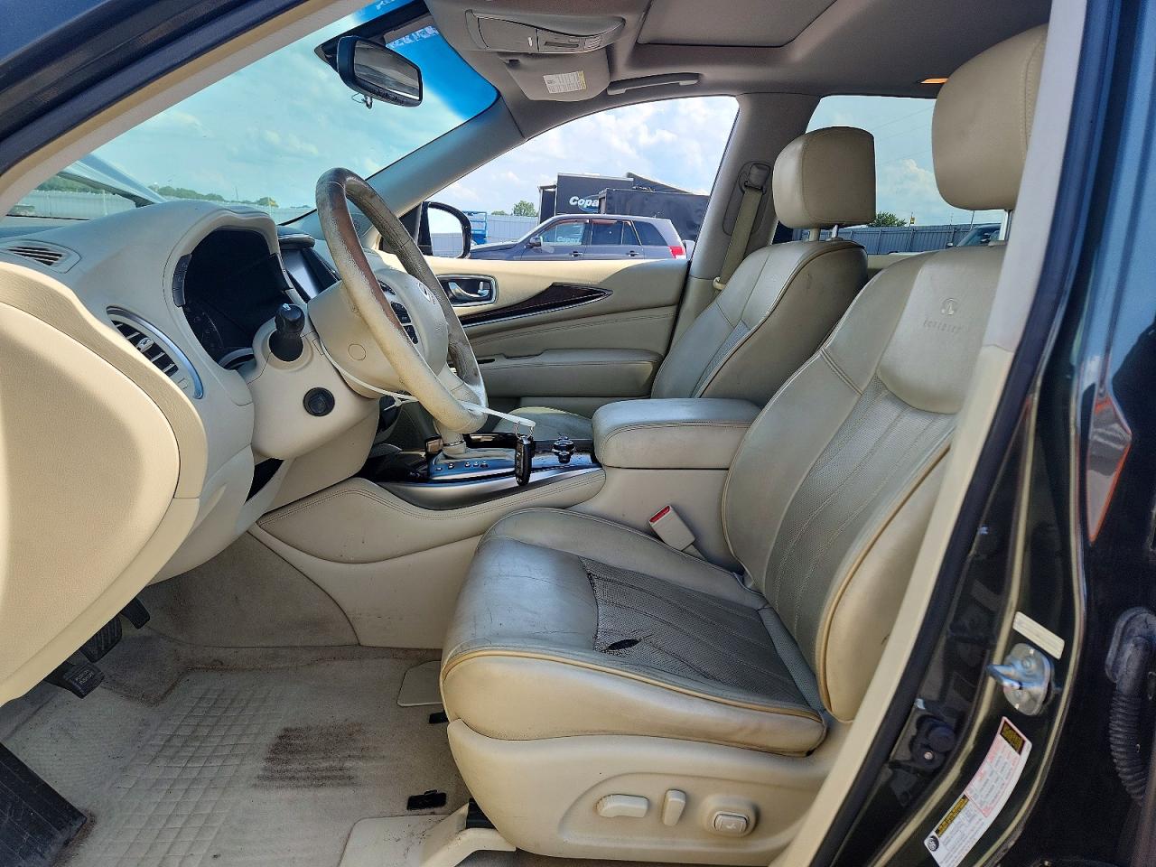 2013 Infiniti Jx35 Base Gray vin: 5N1AL0MM7DC300322
