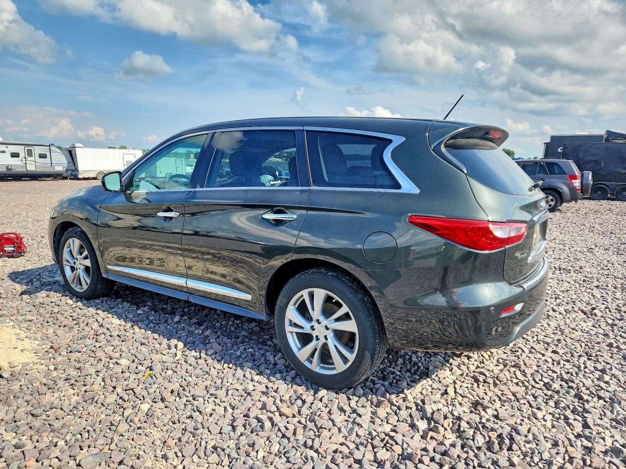 2013 Infiniti Jx35 Base Gray vin: 5N1AL0MM7DC300322