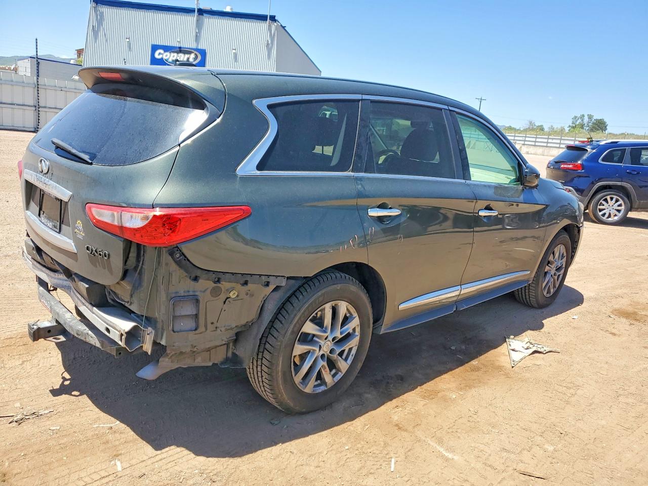 2013 Infiniti Jx35 Base Charcoal vin: 5N1AL0MM7DC302667
