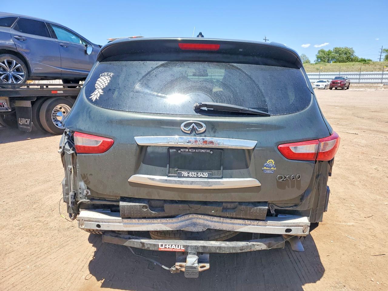 2013 Infiniti Jx35 Base Charcoal vin: 5N1AL0MM7DC302667