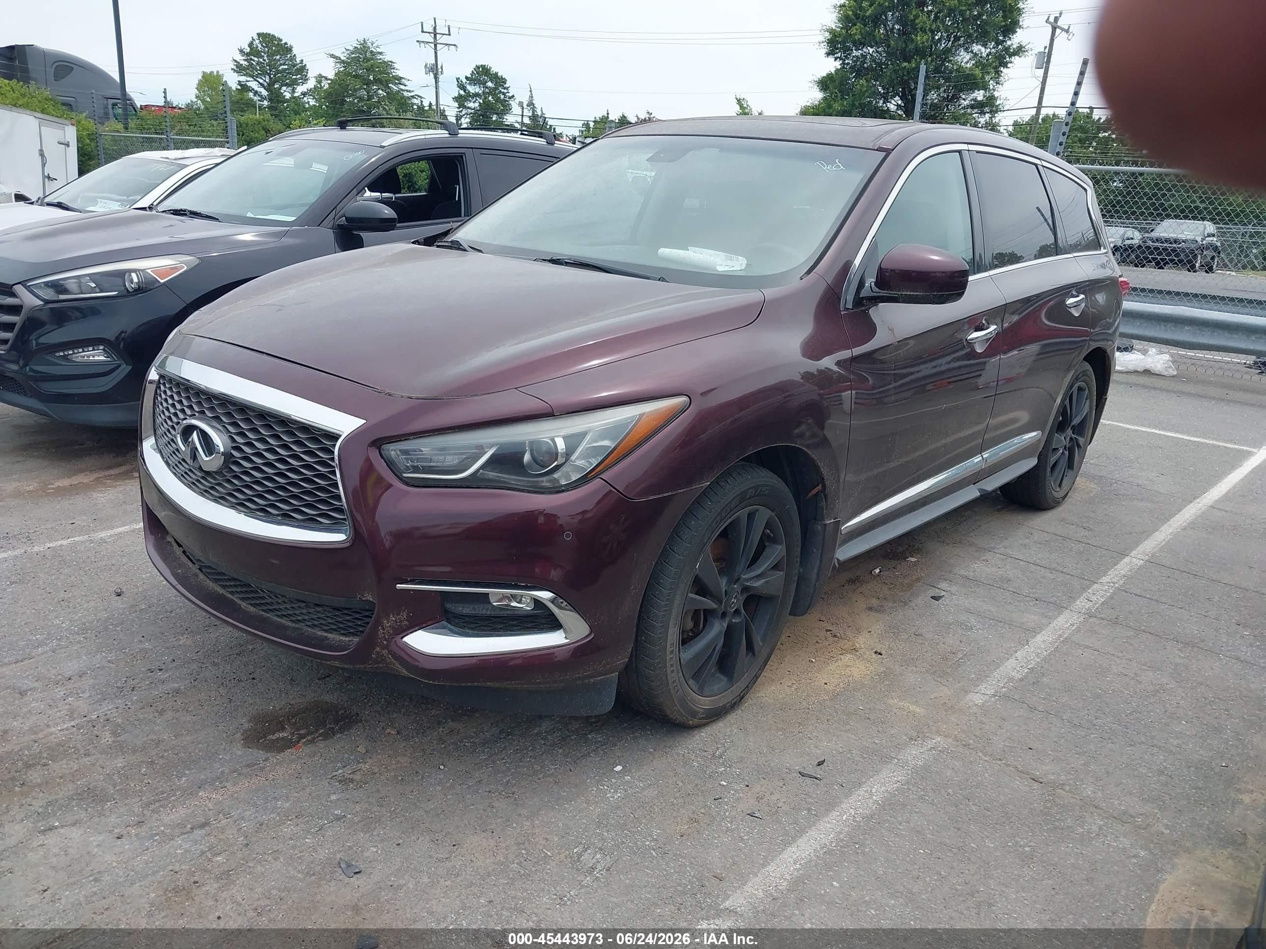 2013 Infiniti Jx35   Темно-бордовый vin: 5N1AL0MM7DC304130