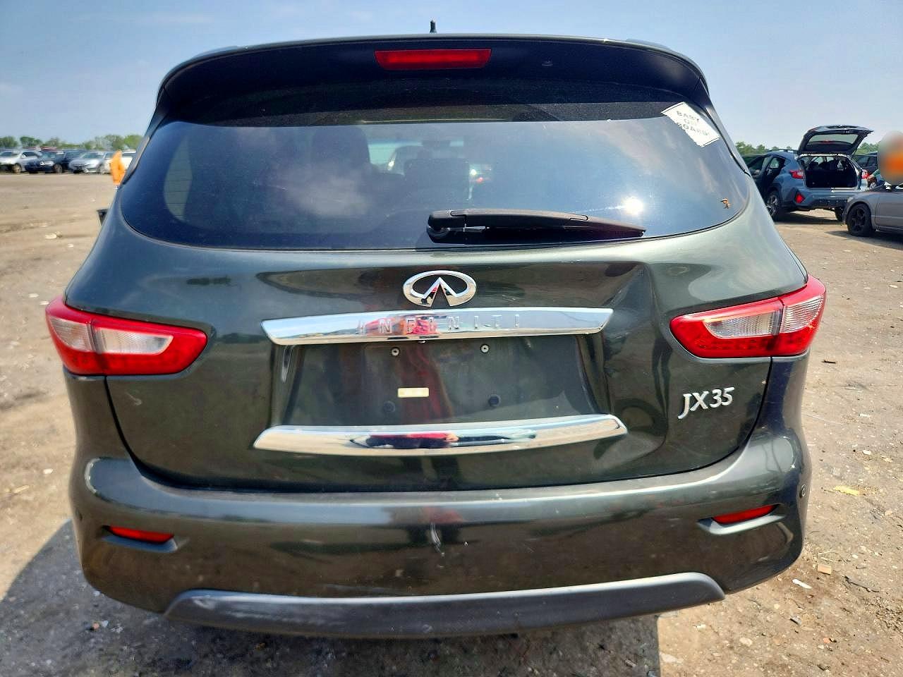 2013 Infiniti Jx35 Base Gray vin: 5N1AL0MM7DC305259