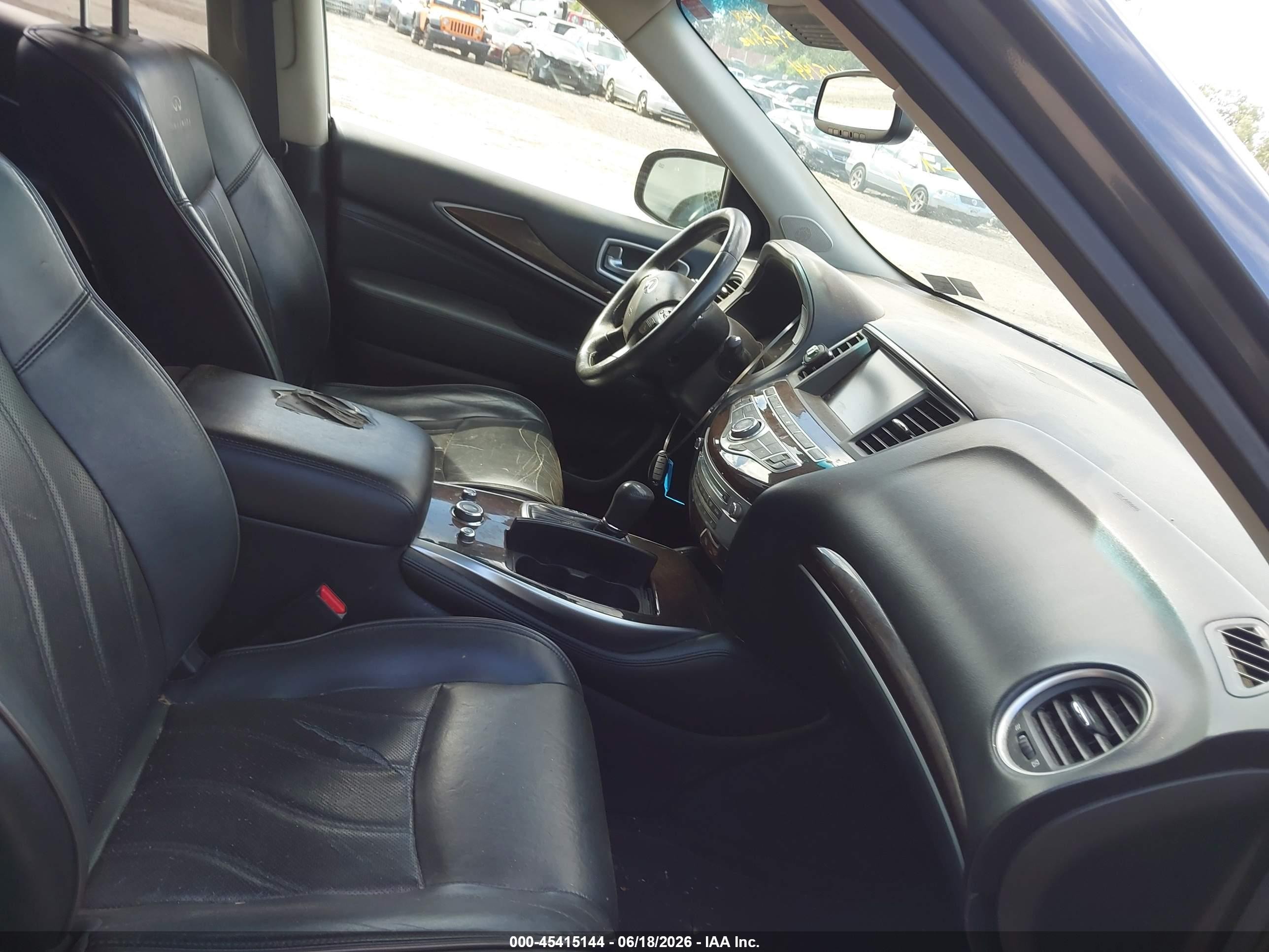 2013 Infiniti Jx35   Gray vin: 5N1AL0MM7DC305696