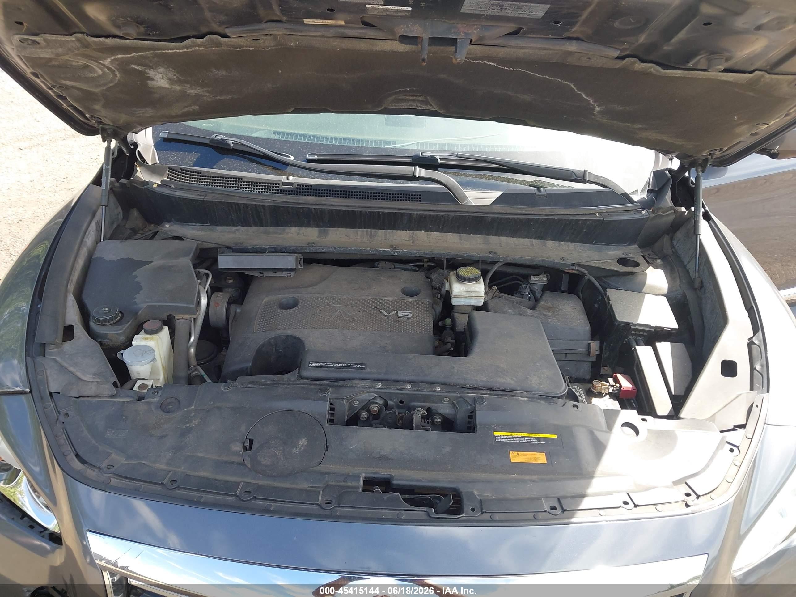 2013 Infiniti Jx35   Gray vin: 5N1AL0MM7DC305696
