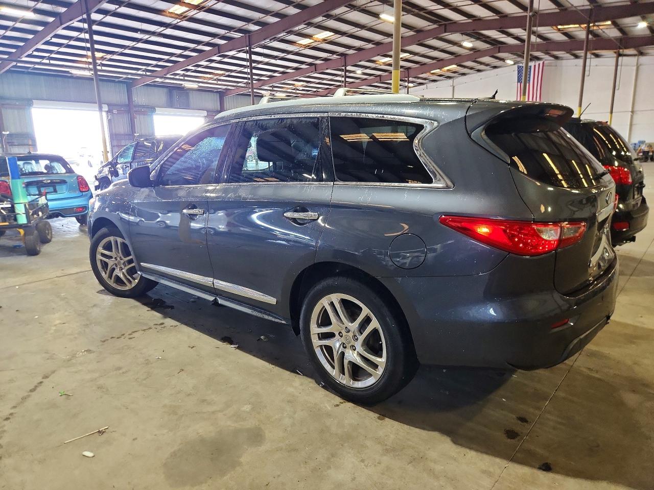 2013 Infiniti Jx35 Base Gray vin: 5N1AL0MM7DC307626