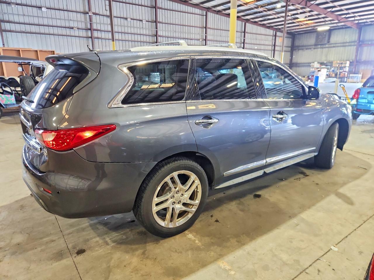 2013 Infiniti Jx35 Base Gray vin: 5N1AL0MM7DC307626