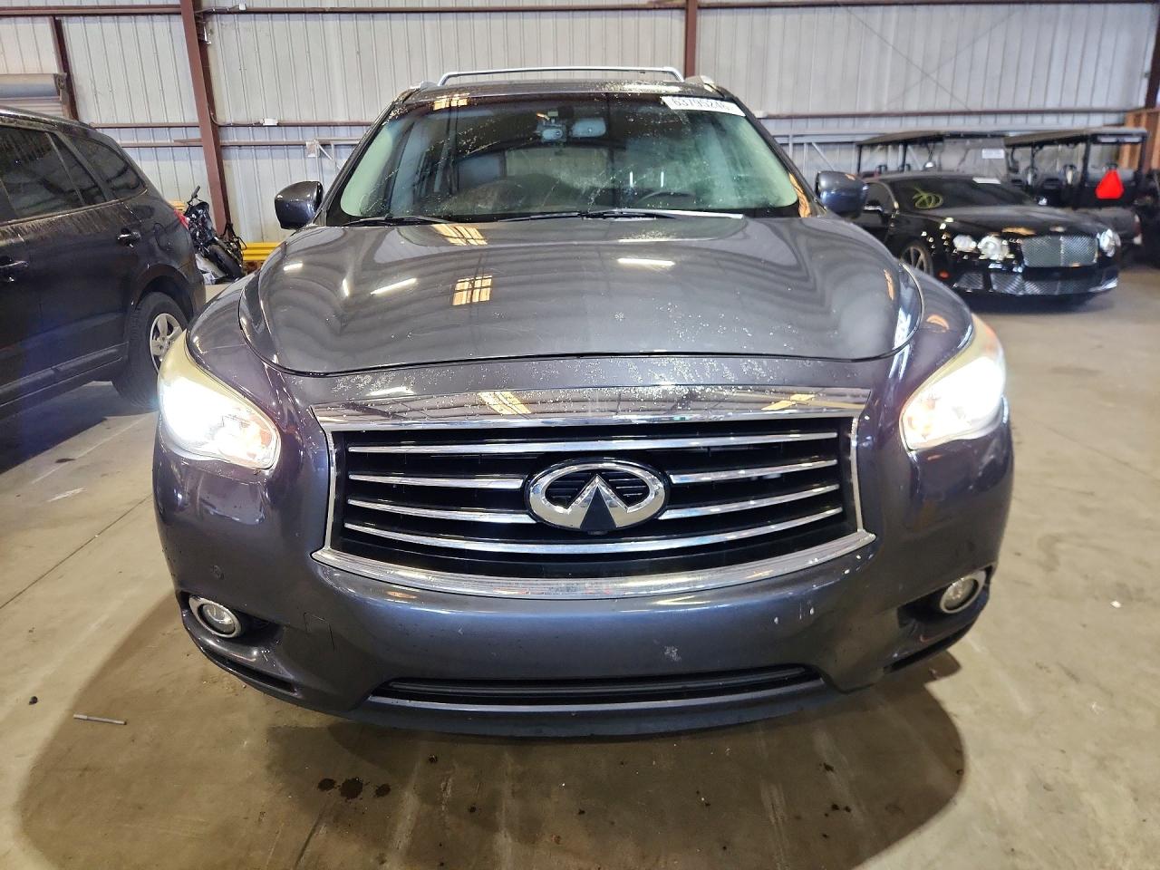 2013 Infiniti Jx35 Base Gray vin: 5N1AL0MM7DC307626