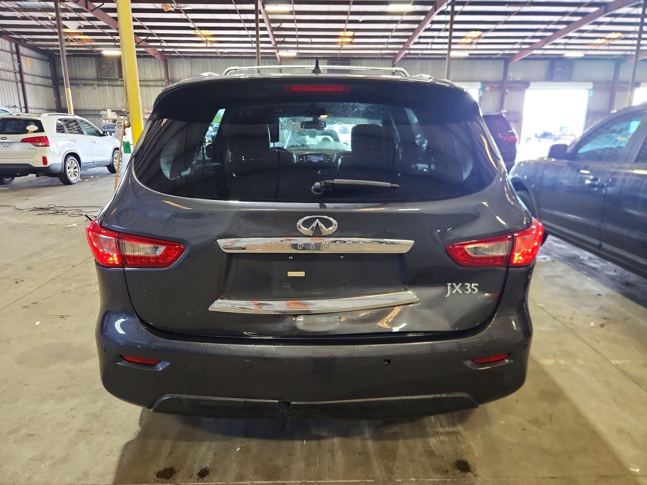 2013 Infiniti Jx35 Base Gray vin: 5N1AL0MM7DC307626