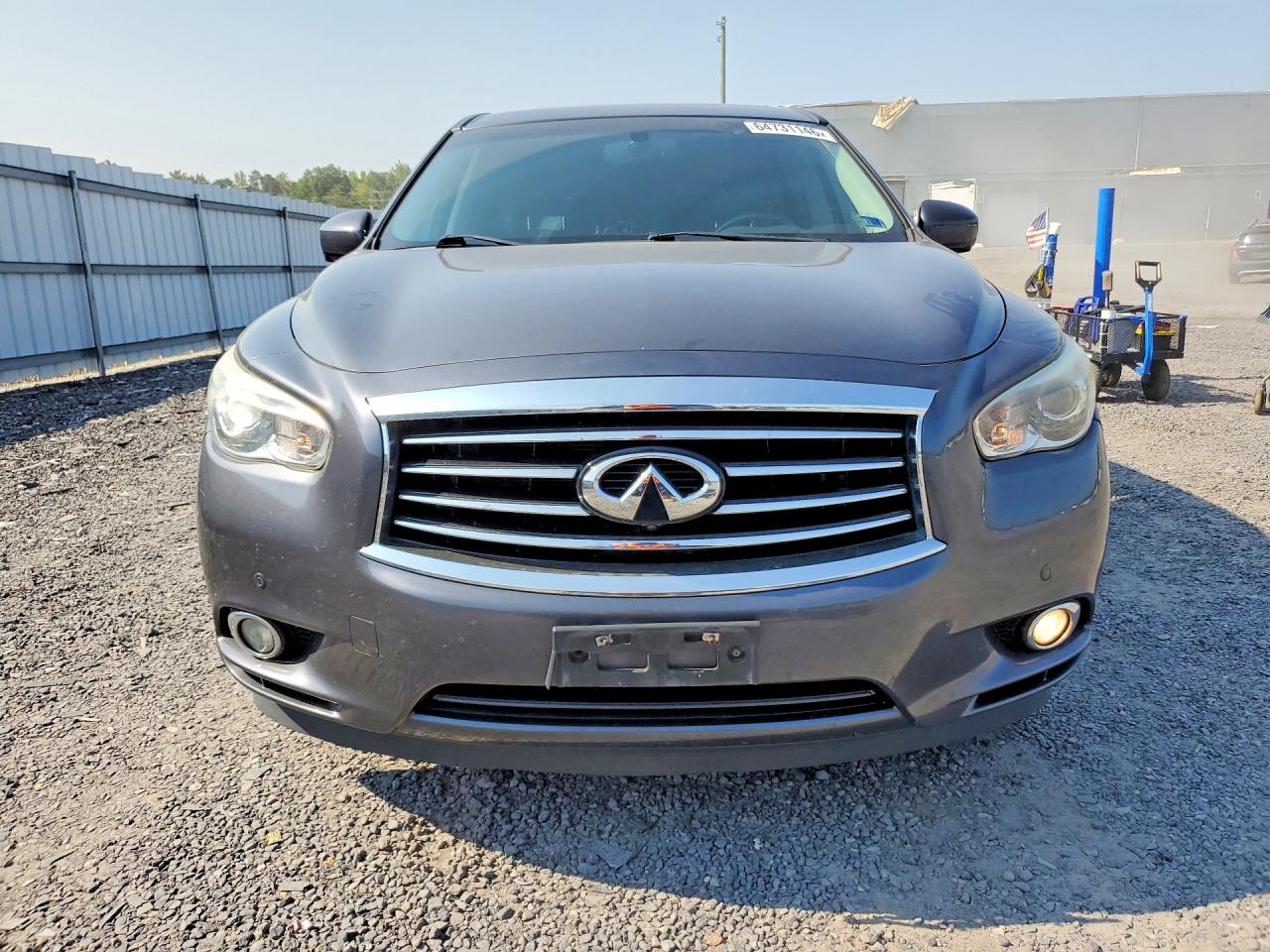 2013 Infiniti Jx35 Base Gray vin: 5N1AL0MM7DC309151