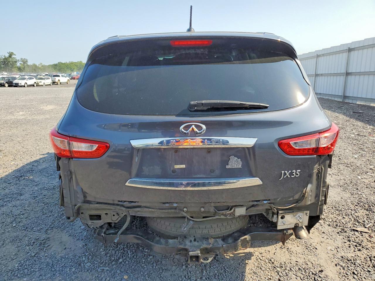 2013 Infiniti Jx35 Base Gray vin: 5N1AL0MM7DC309151