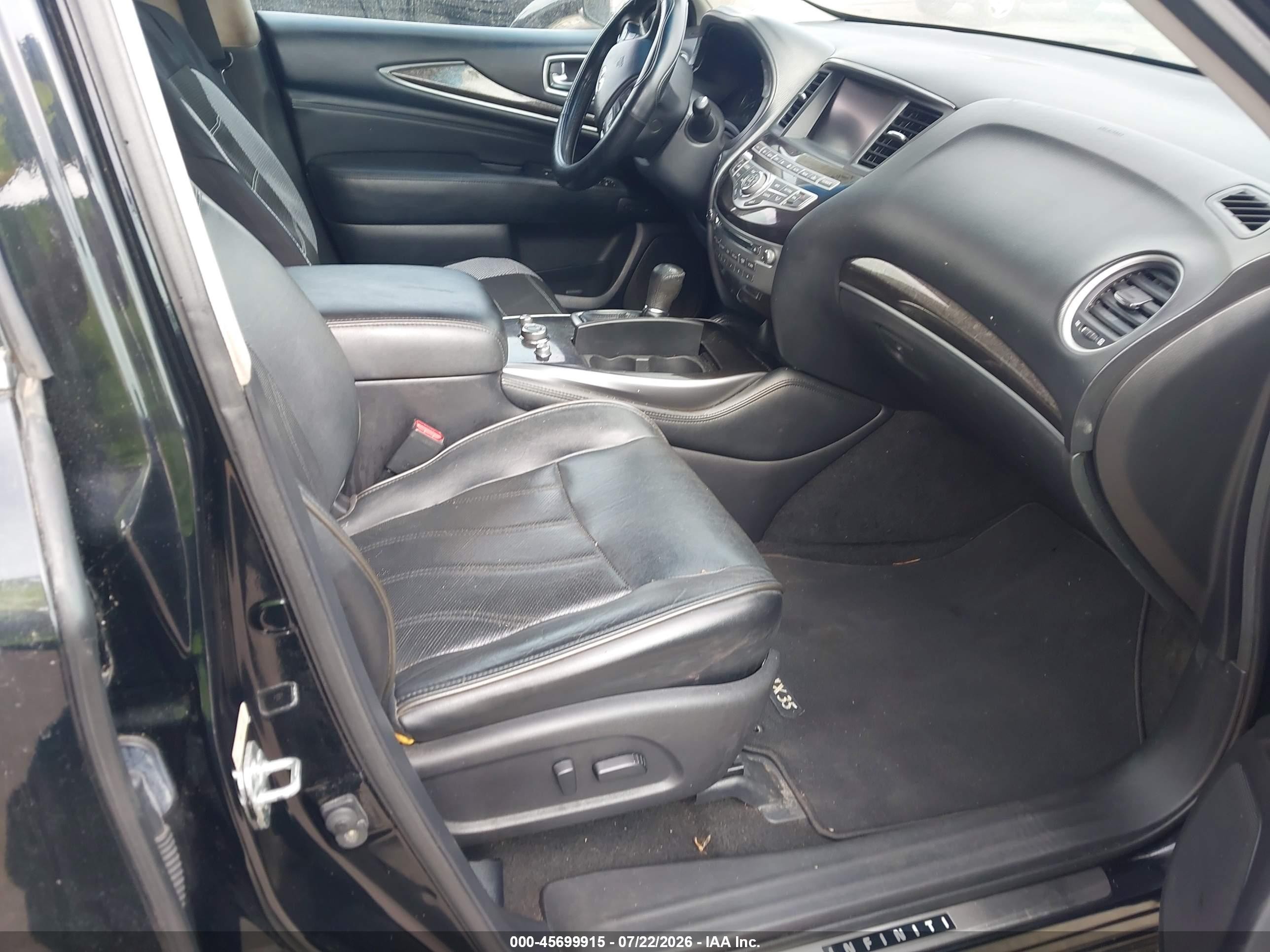 2013 Infiniti Jx35   Black vin: 5N1AL0MM7DC311921