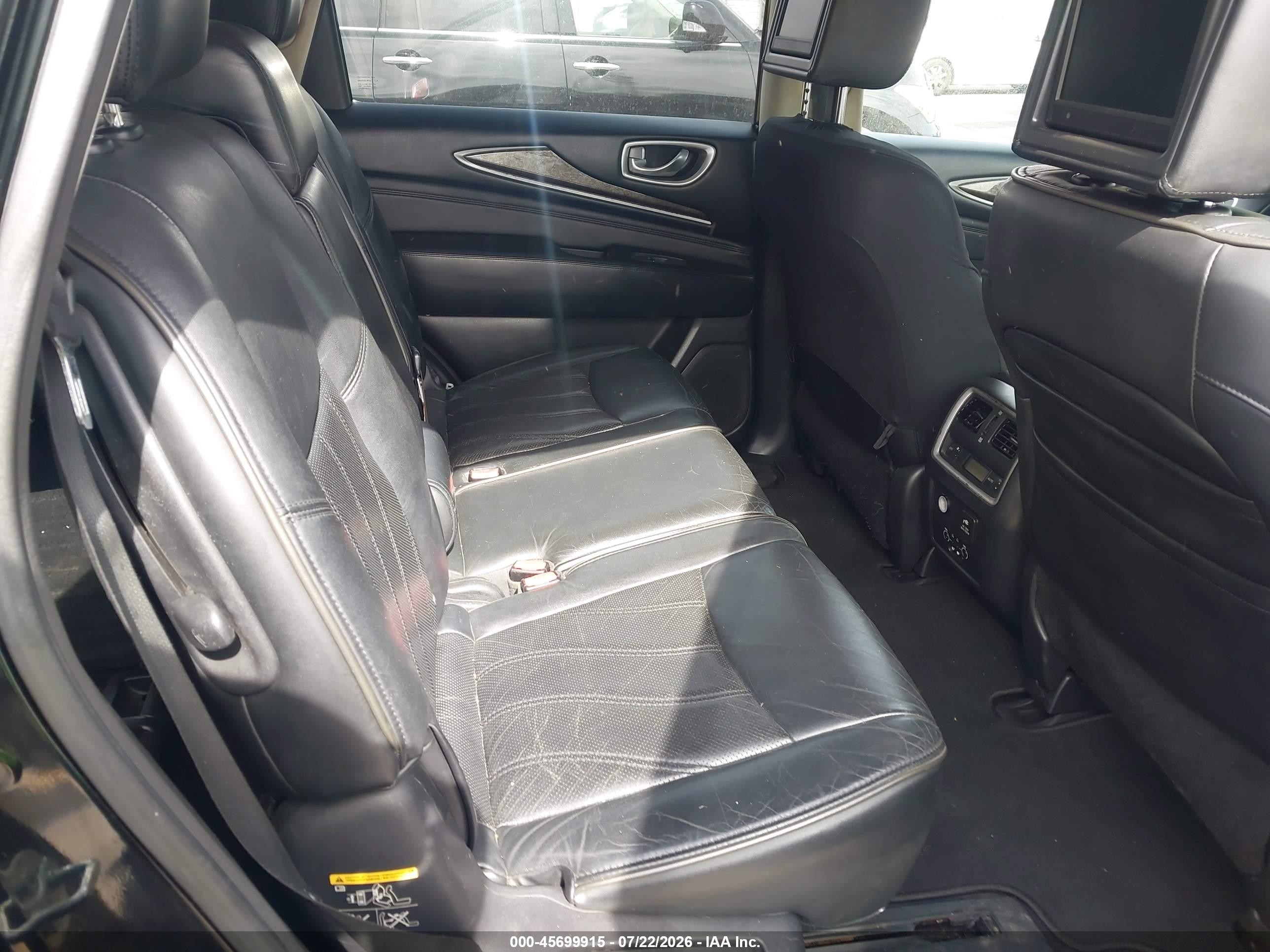 2013 Infiniti Jx35   Black vin: 5N1AL0MM7DC311921