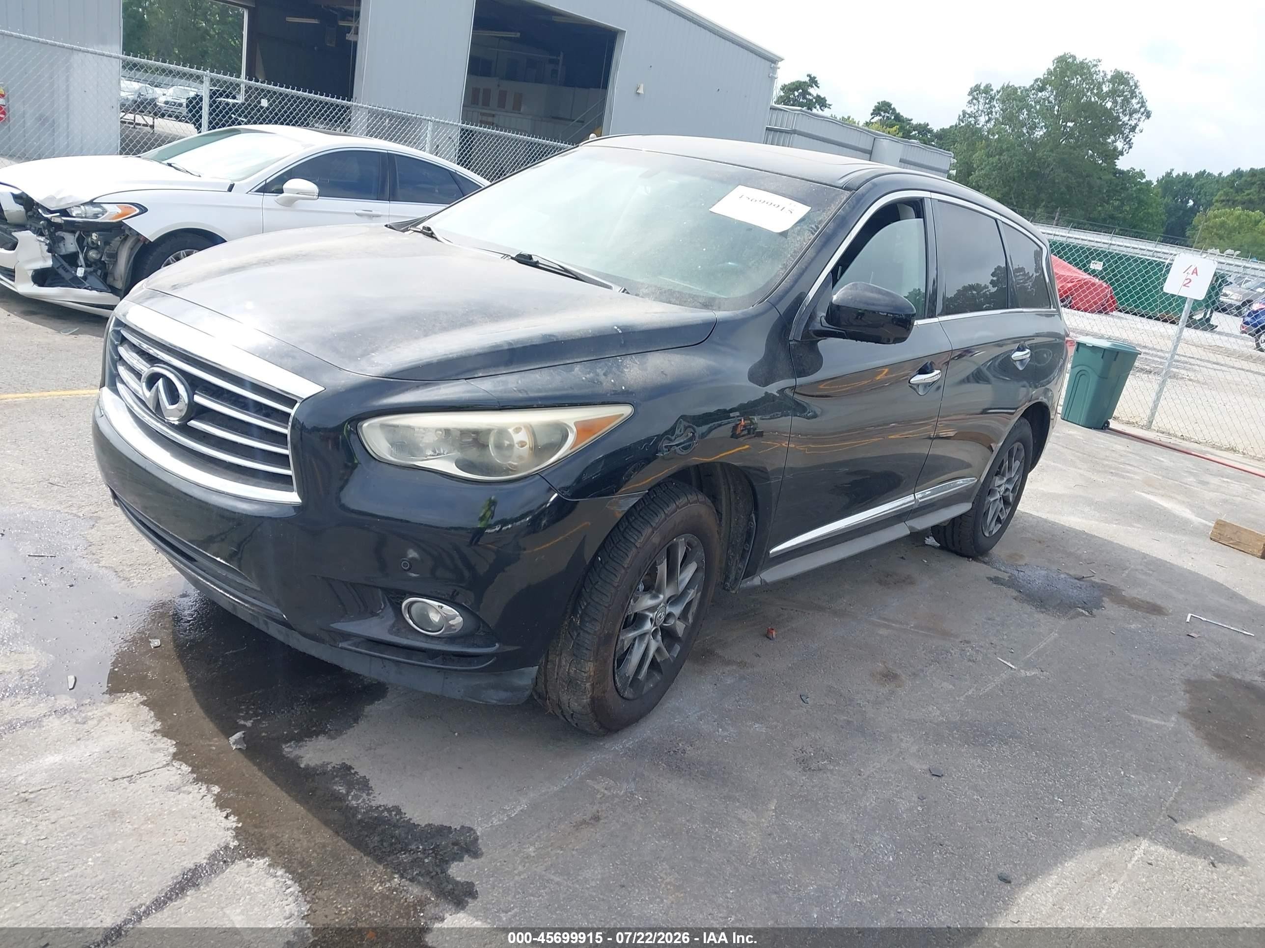 2013 Infiniti Jx35   Black vin: 5N1AL0MM7DC311921