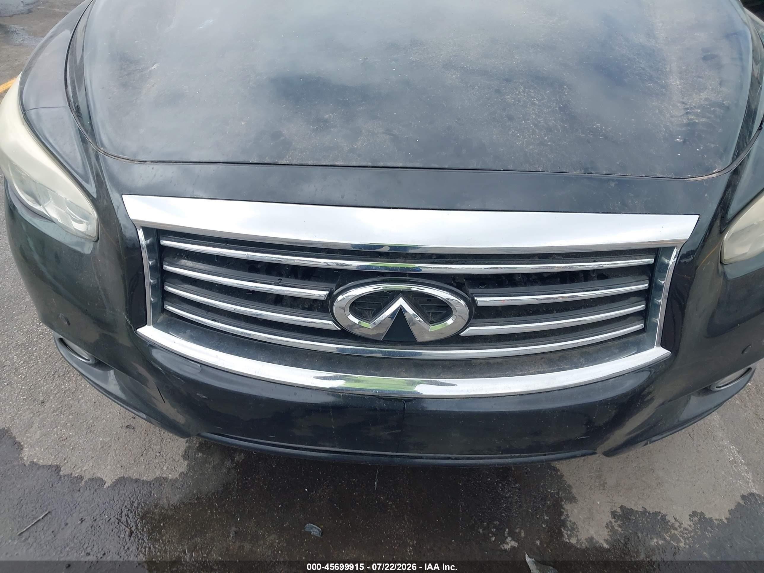 2013 Infiniti Jx35   Black vin: 5N1AL0MM7DC311921