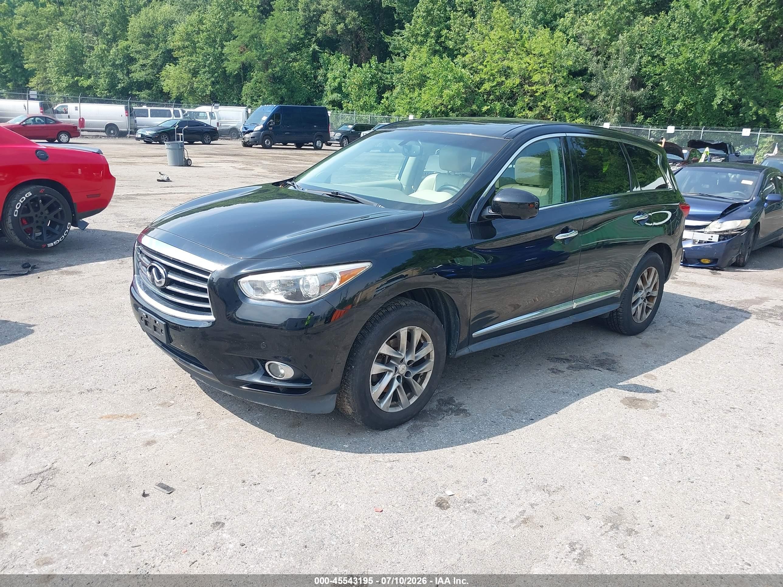 2013 Infiniti Jx35 Black vin: 5N1AL0MM7DC314124
