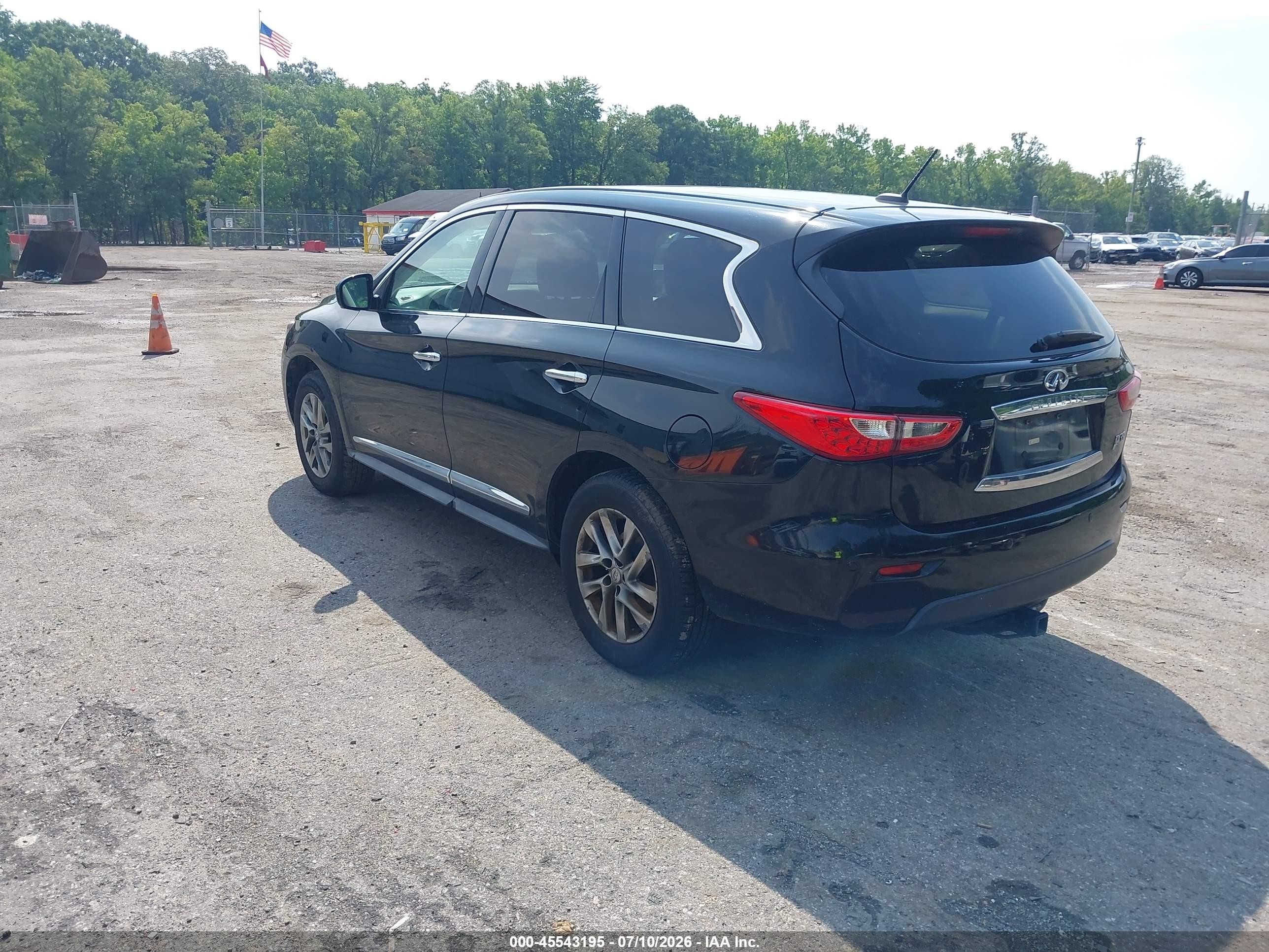 2013 Infiniti Jx35 Black vin: 5N1AL0MM7DC314124