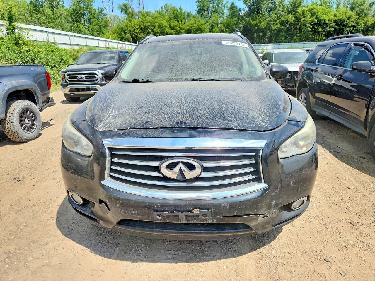 2013 Infiniti Jx35 Base Black vin: 5N1AL0MM7DC315239