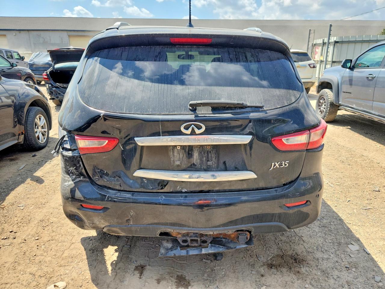 2013 Infiniti Jx35 Base Black vin: 5N1AL0MM7DC315239