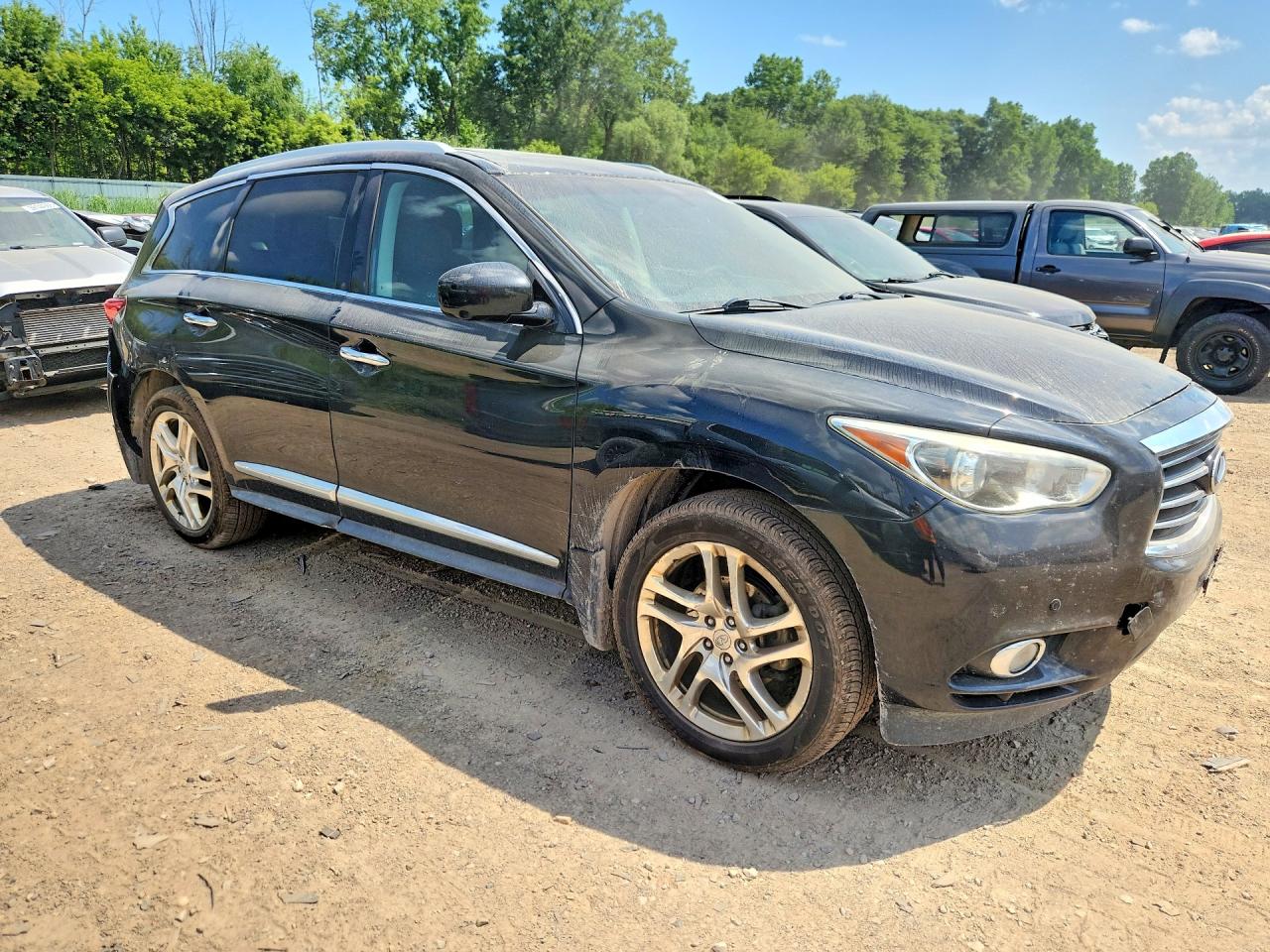 2013 Infiniti Jx35 Base Black vin: 5N1AL0MM7DC315239