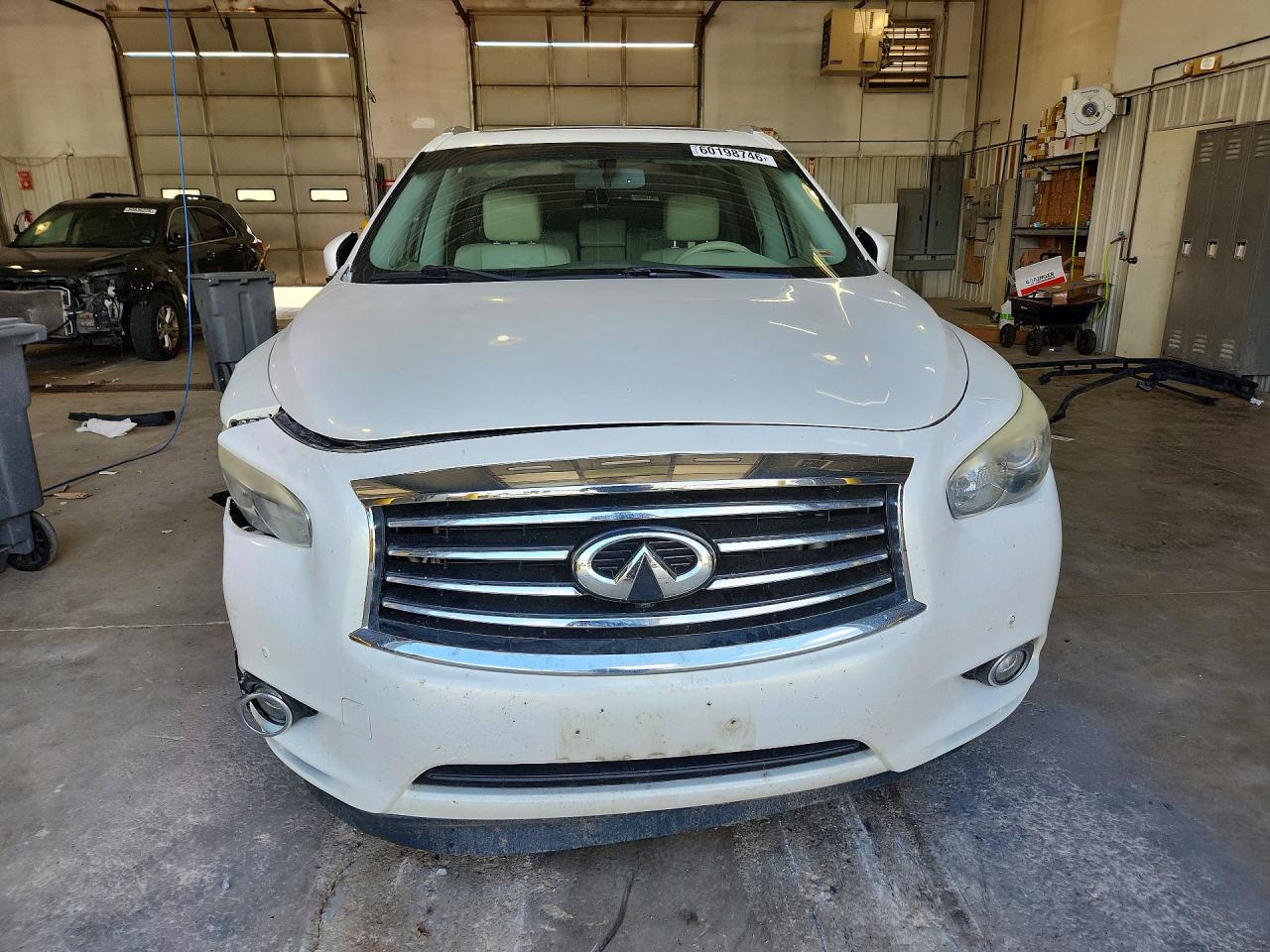 2013 Infiniti Jx35 Base White vin: 5N1AL0MM7DC322630