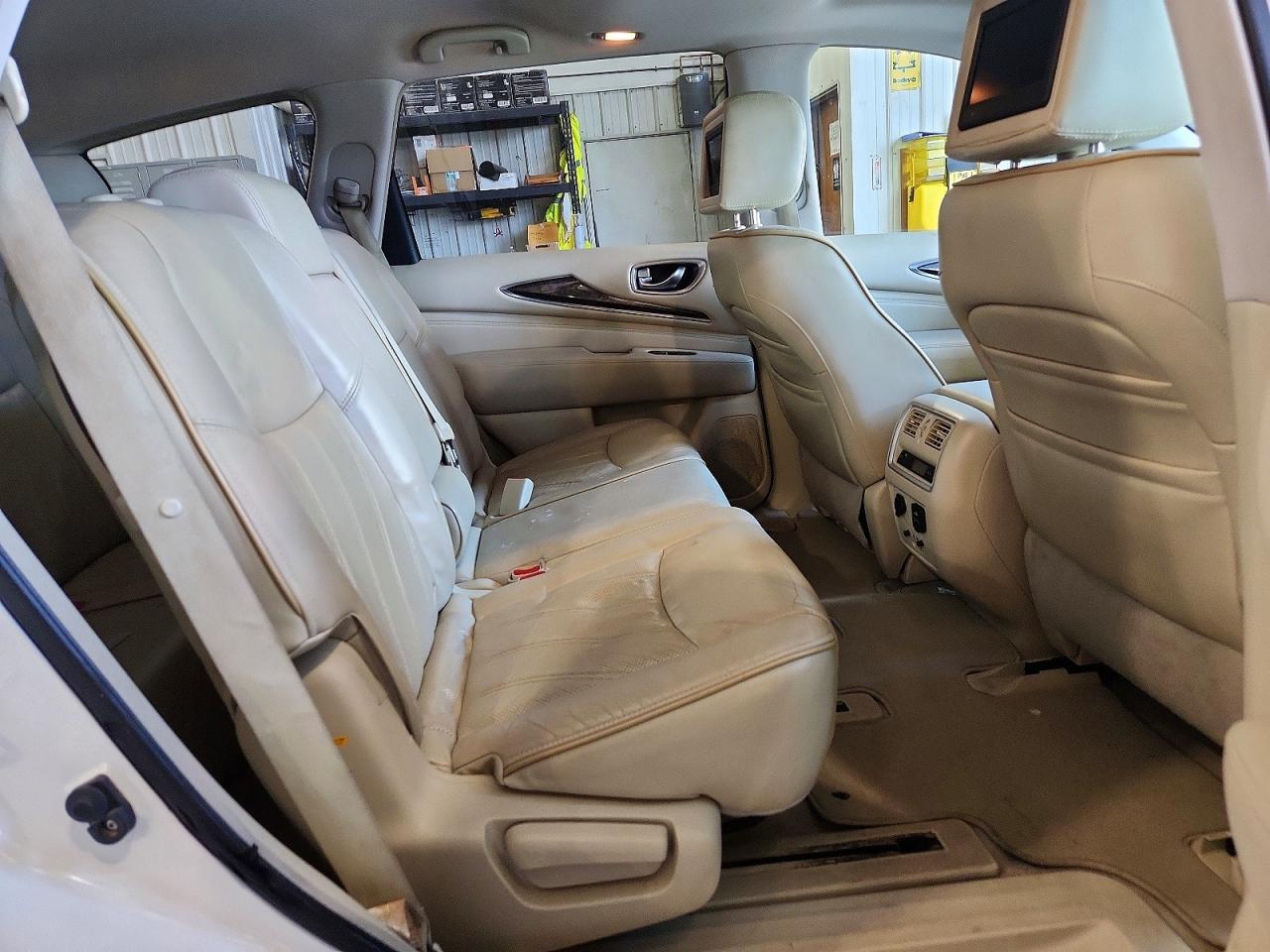 2013 Infiniti Jx35 Base White vin: 5N1AL0MM7DC322630