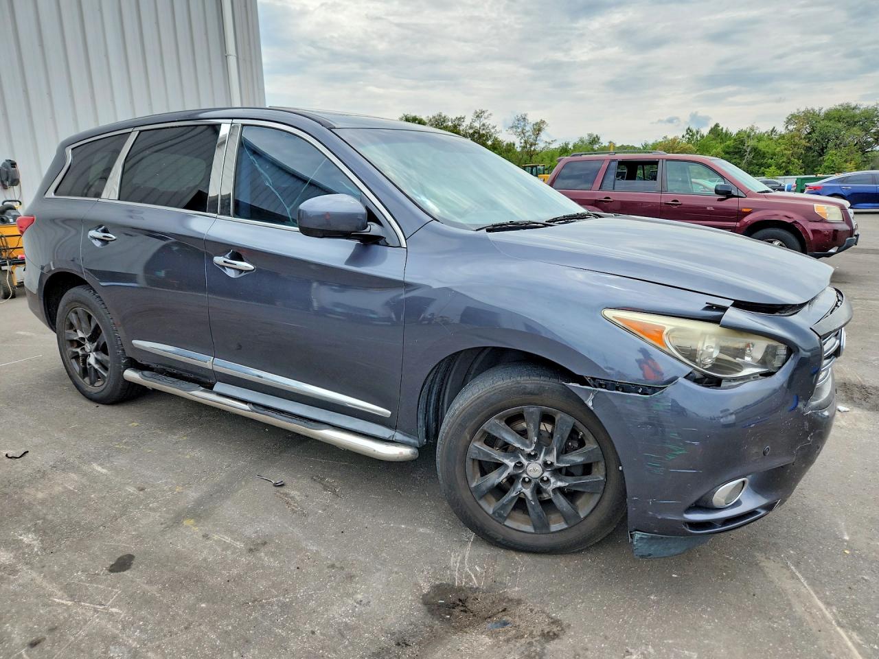 2013 Infiniti Jx35 Base Серый vin: 5N1AL0MM7DC323910
