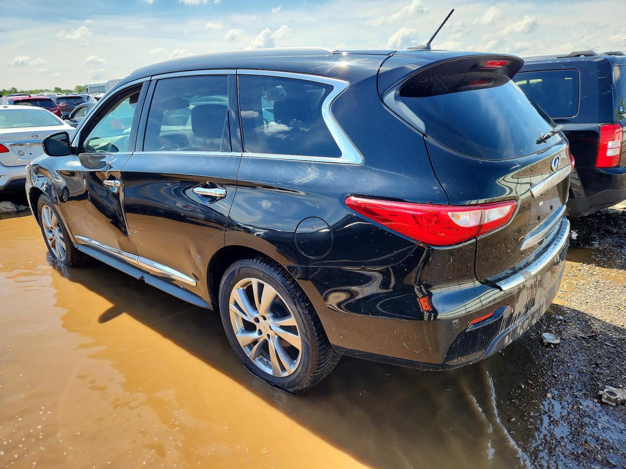 2013 Infiniti Jx35 Base Черный vin: 5N1AL0MM7DC334650