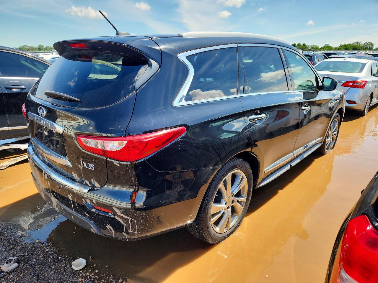 2013 Infiniti Jx35 Base Черный vin: 5N1AL0MM7DC334650