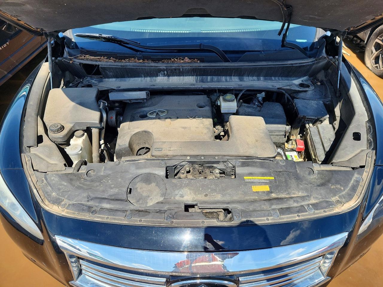 2013 Infiniti Jx35 Base Черный vin: 5N1AL0MM7DC334650