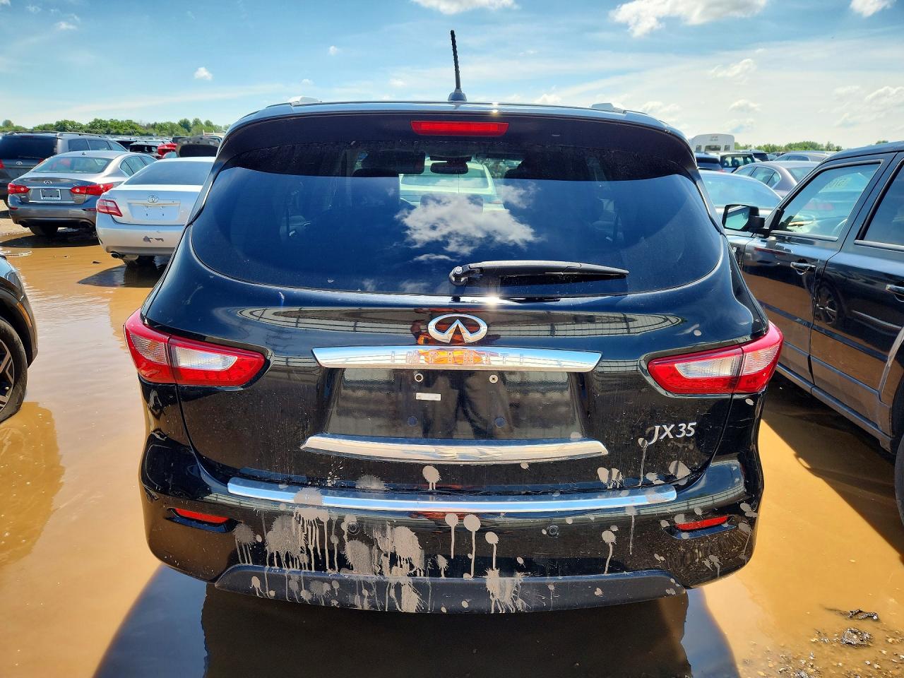 2013 Infiniti Jx35 Base Черный vin: 5N1AL0MM7DC334650