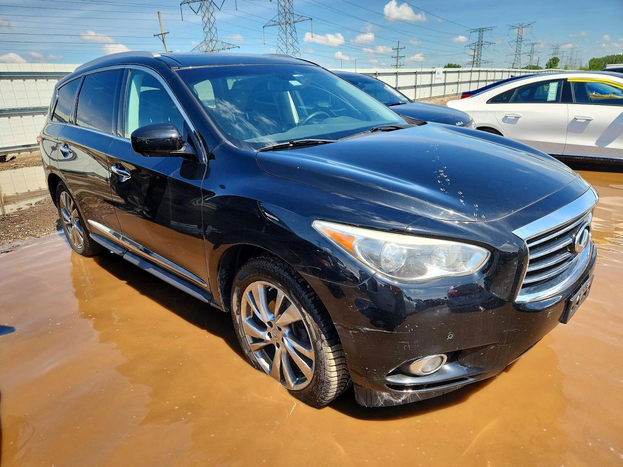 2013 Infiniti Jx35 Base Черный vin: 5N1AL0MM7DC334650
