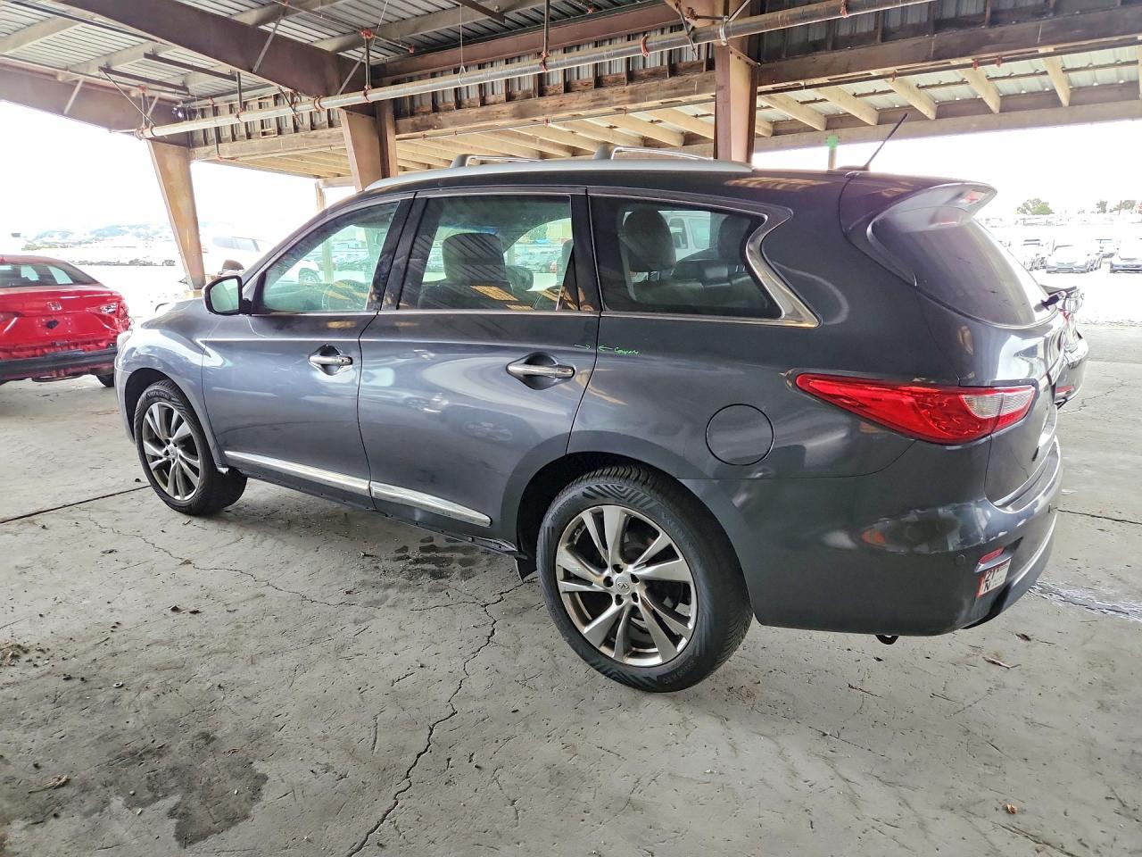 2013 Infiniti Jx35 Base Gray vin: 5N1AL0MM7DC336415