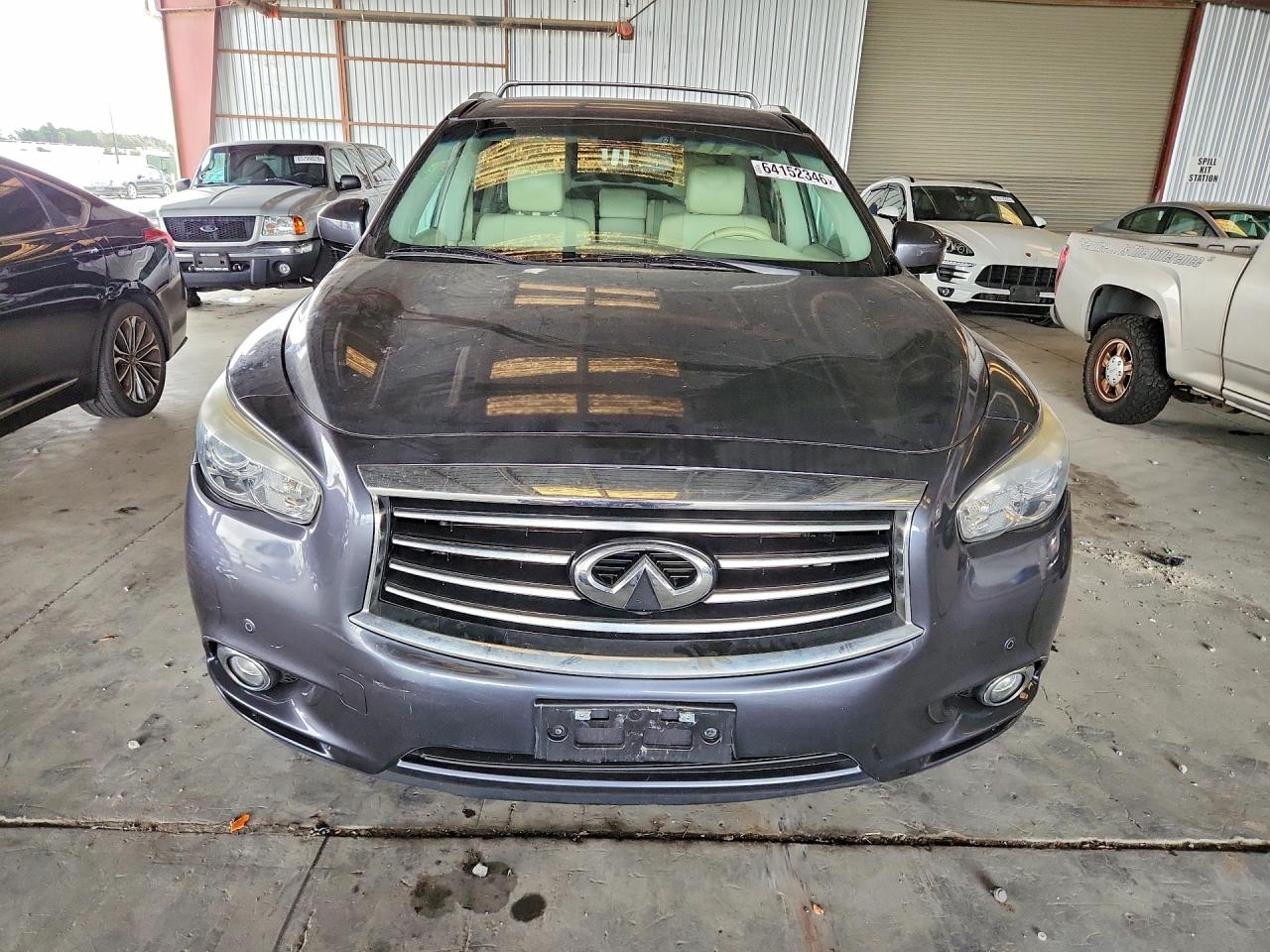 2013 Infiniti Jx35 Base Gray vin: 5N1AL0MM7DC336415
