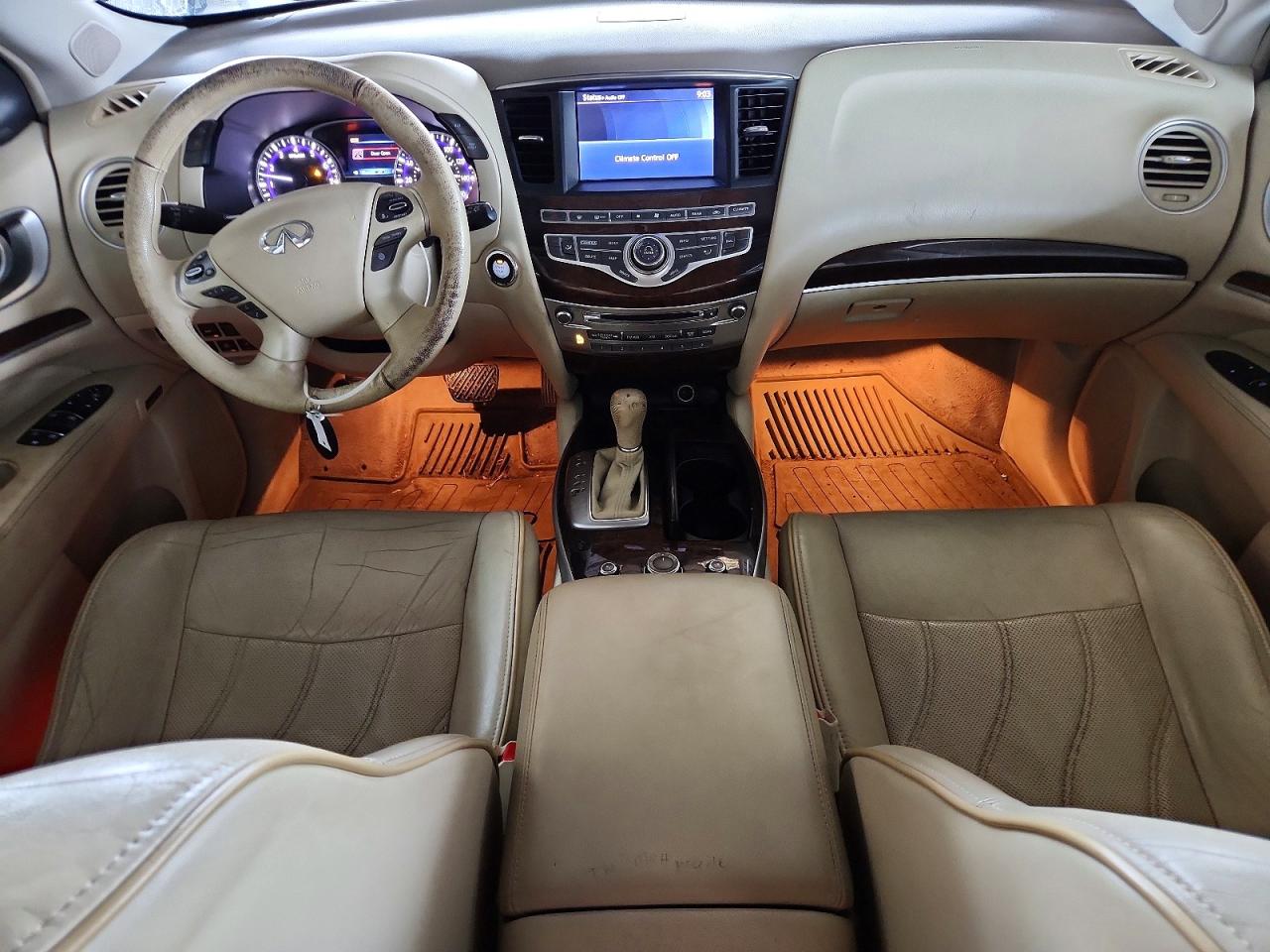 2013 Infiniti Jx35 Base Gray vin: 5N1AL0MM7DC336415