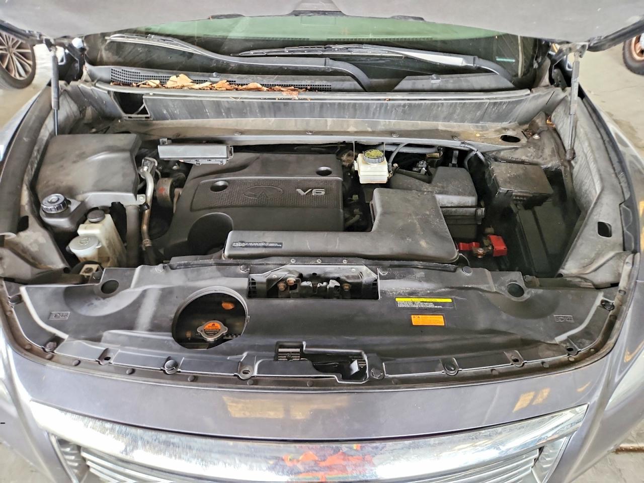 2013 Infiniti Jx35 Base Gray vin: 5N1AL0MM7DC336415