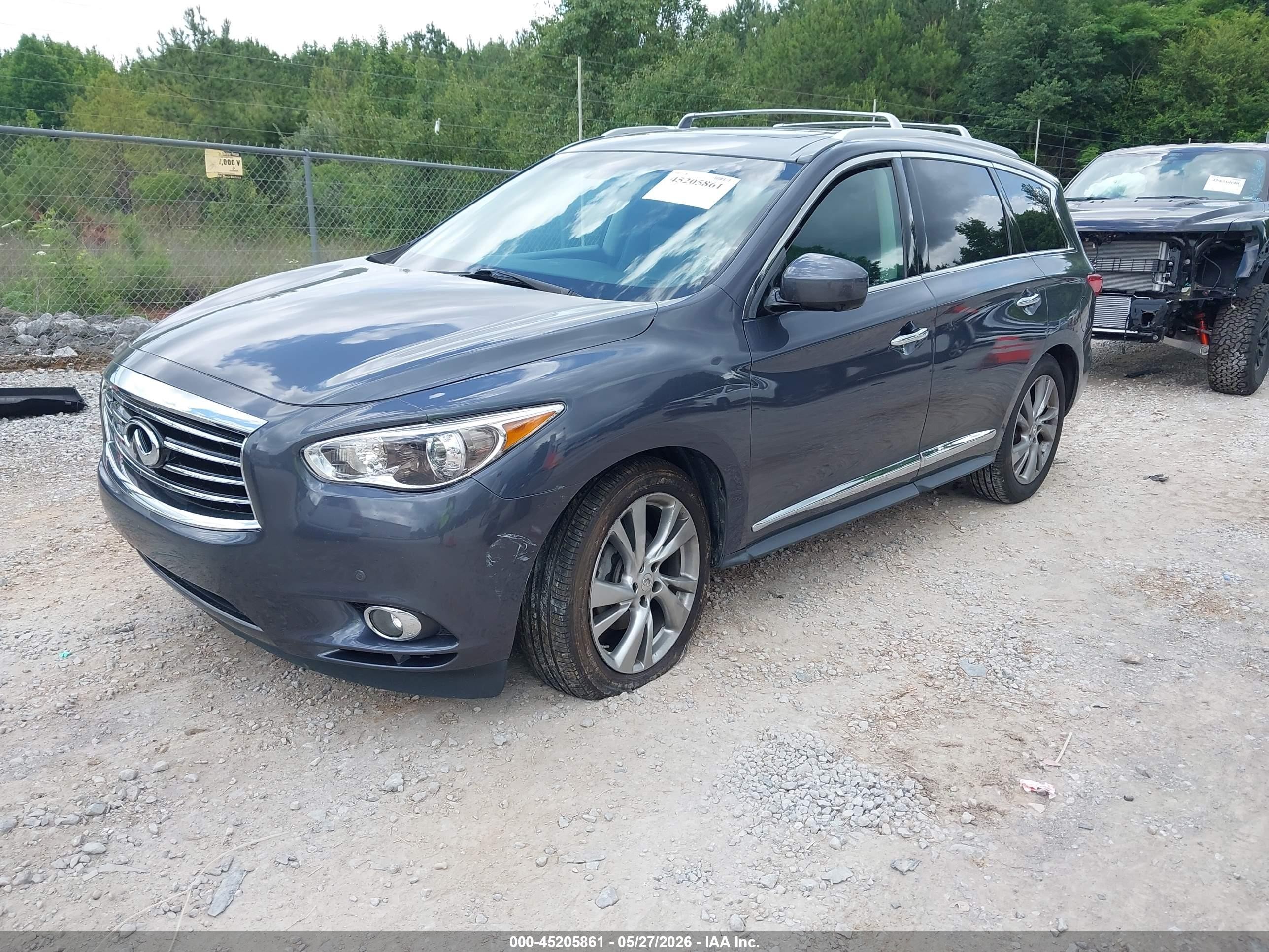 2013 Infiniti Jx35   Серый vin: 5N1AL0MM7DC339105