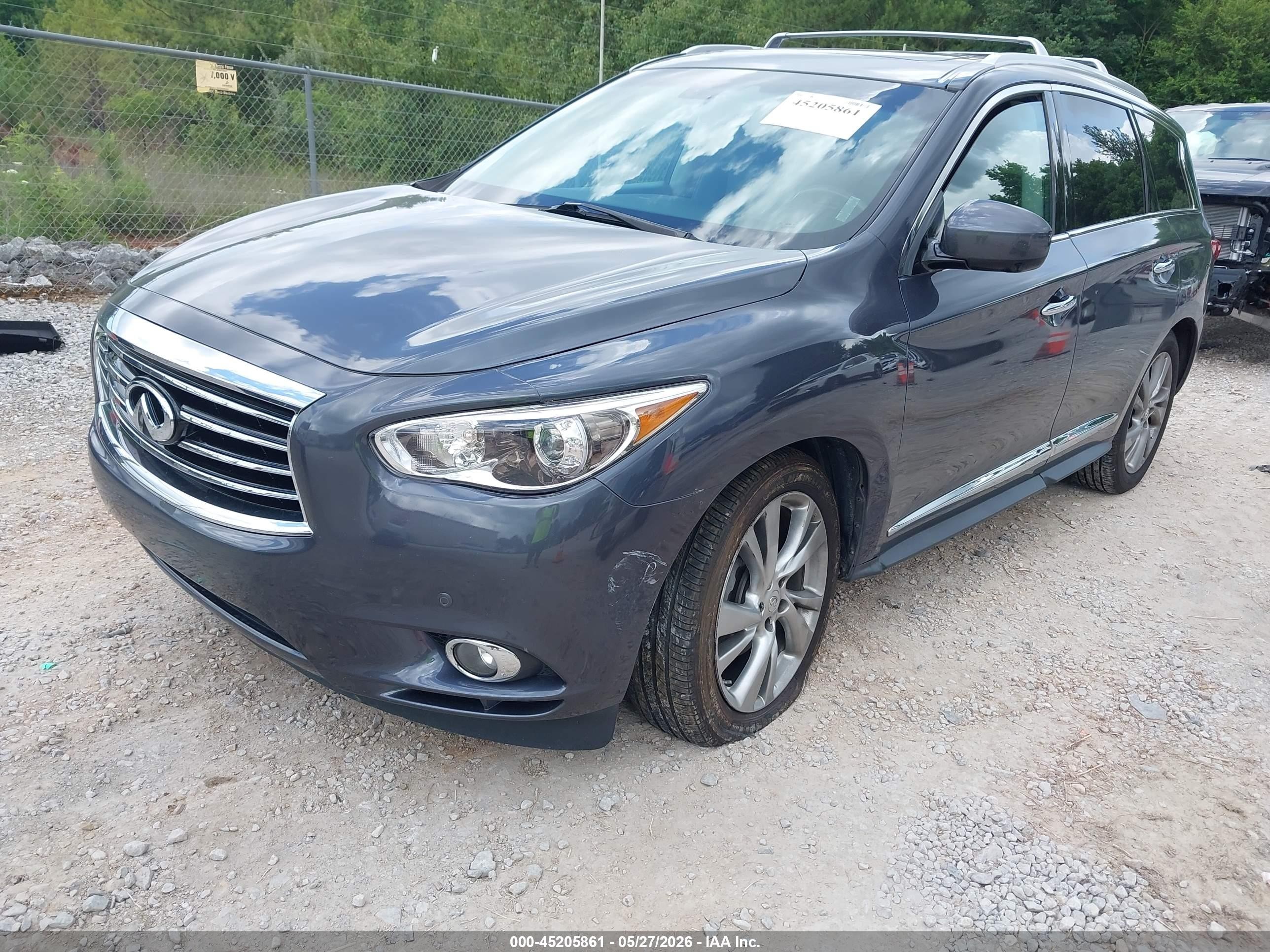 2013 Infiniti Jx35   Серый vin: 5N1AL0MM7DC339105