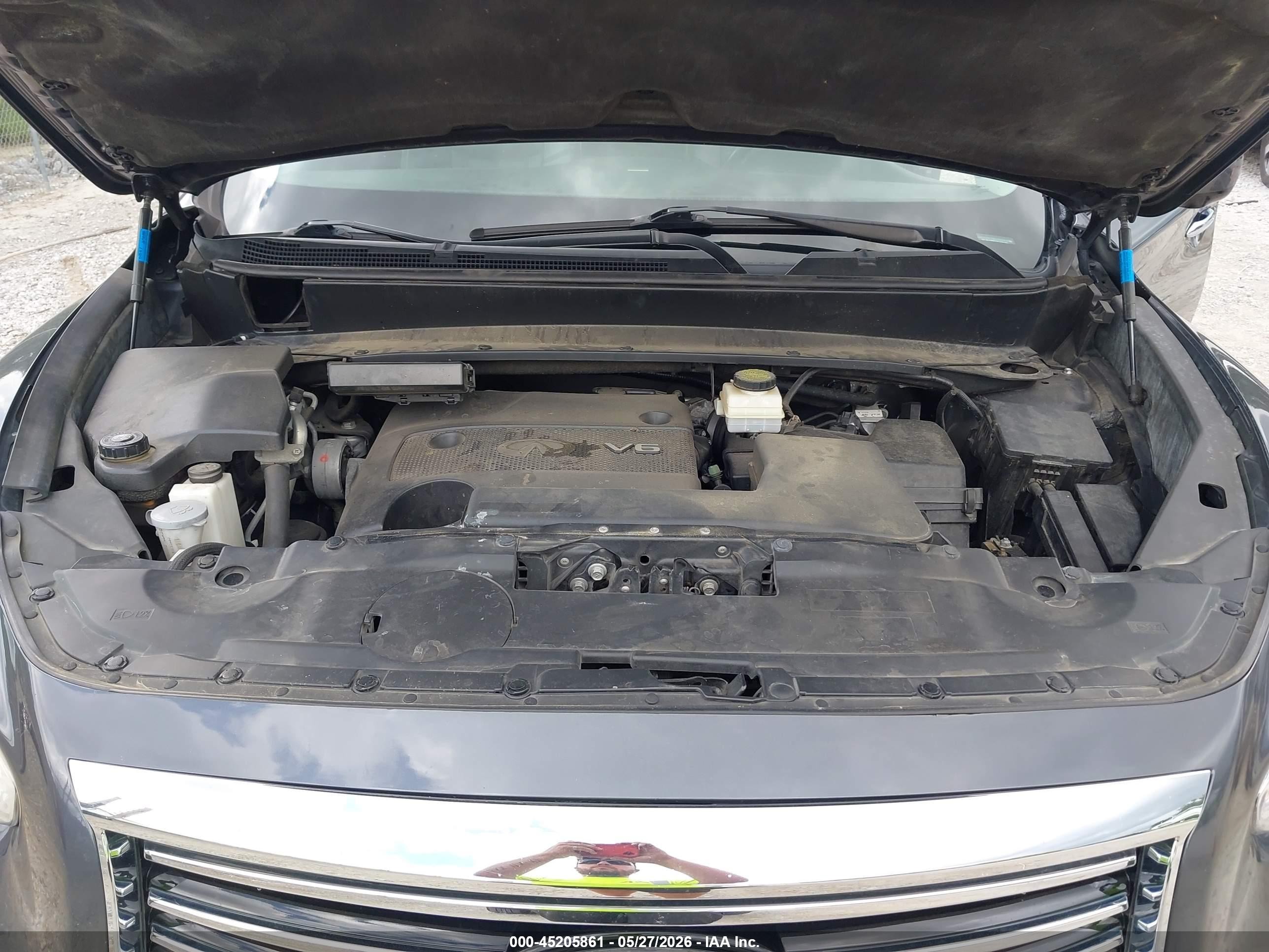 2013 Infiniti Jx35   Серый vin: 5N1AL0MM7DC339105