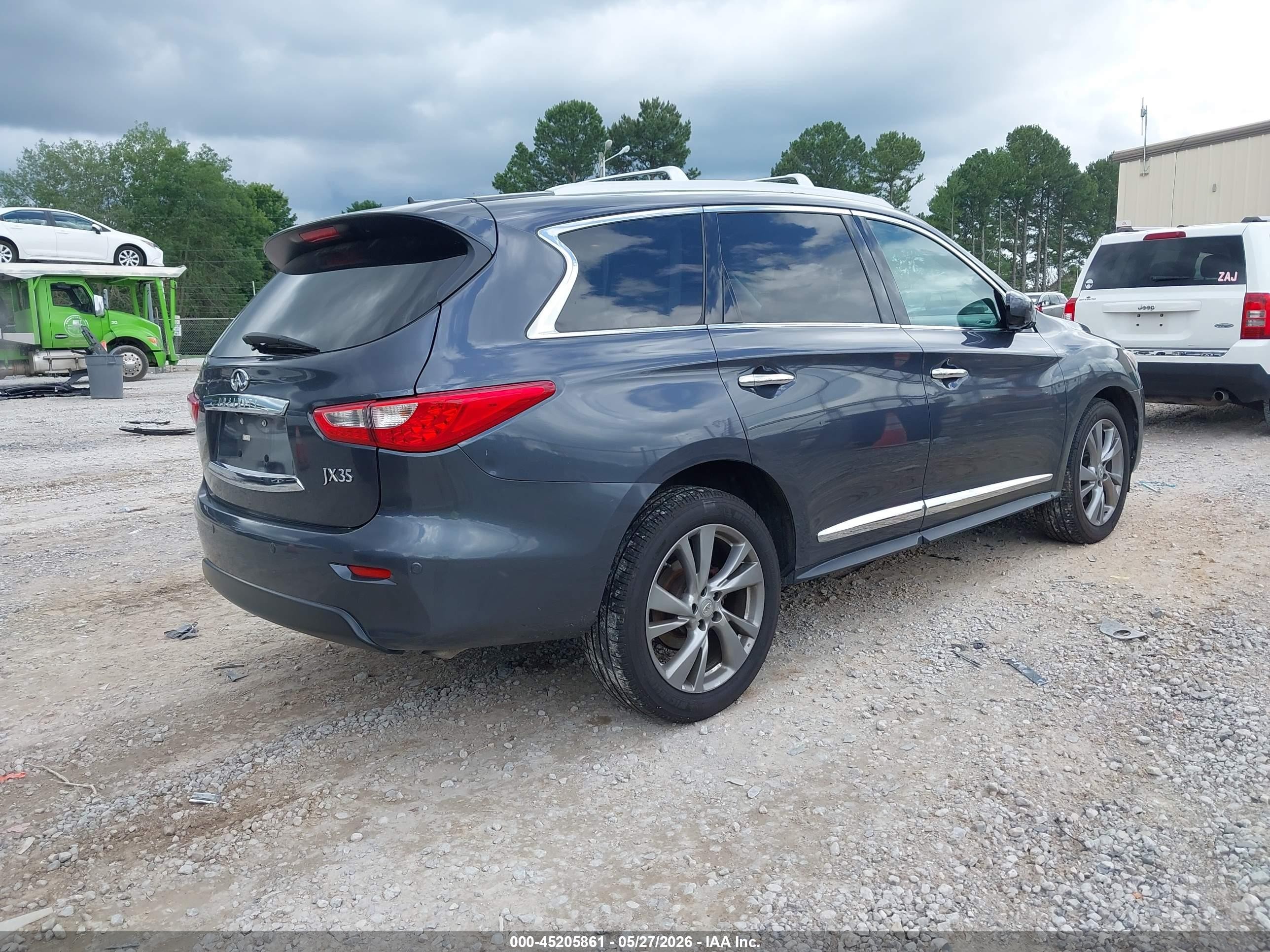 2013 Infiniti Jx35   Серый vin: 5N1AL0MM7DC339105