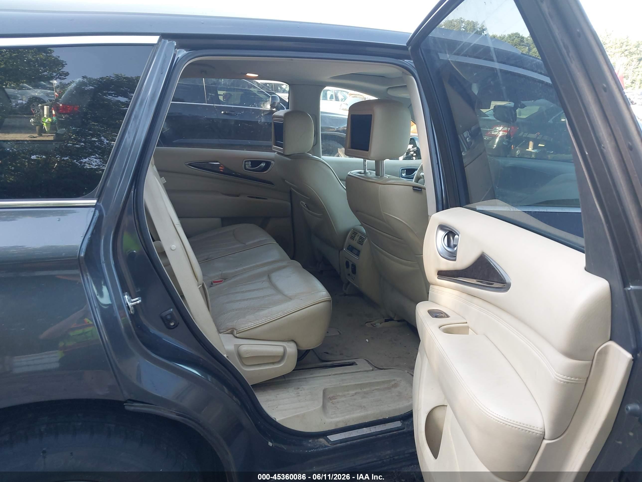 2013 Infiniti Jx35   Gray vin: 5N1AL0MM7DC342196