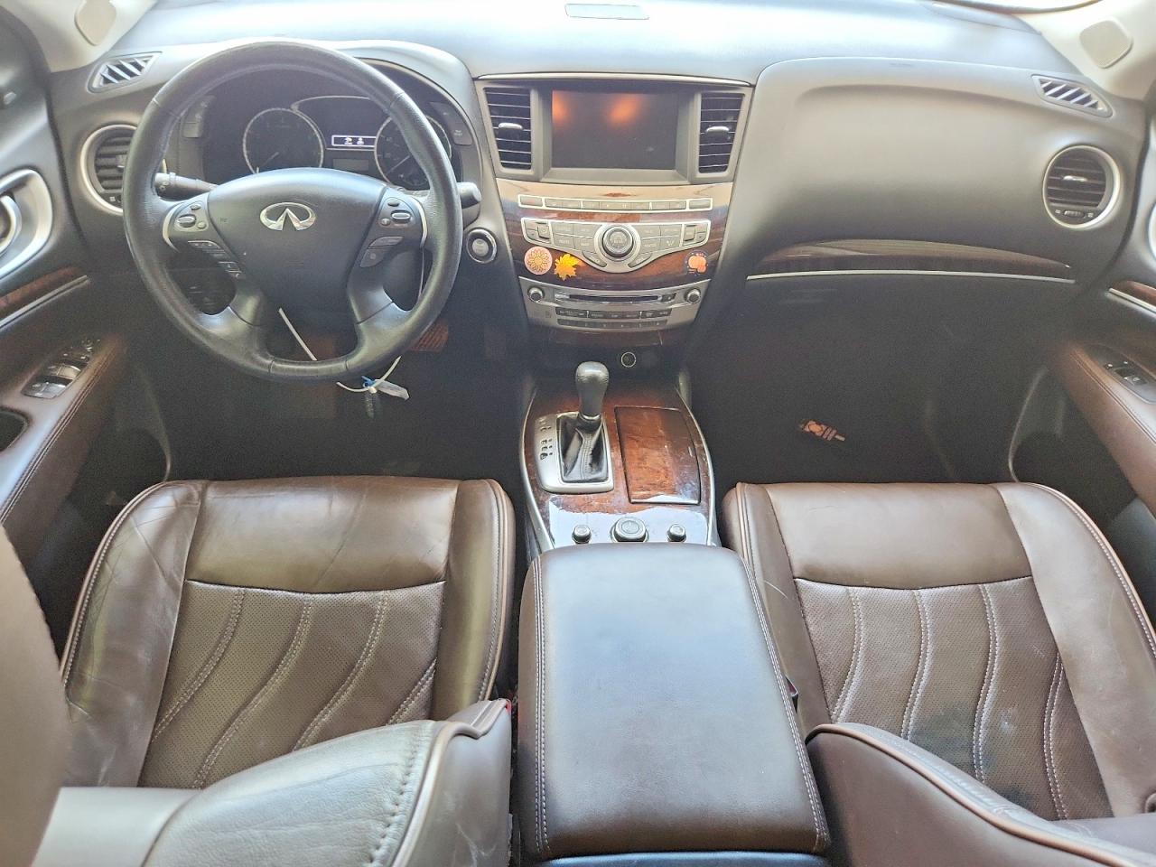 2013 Infiniti Jx35 Base White vin: 5N1AL0MM7DC344109