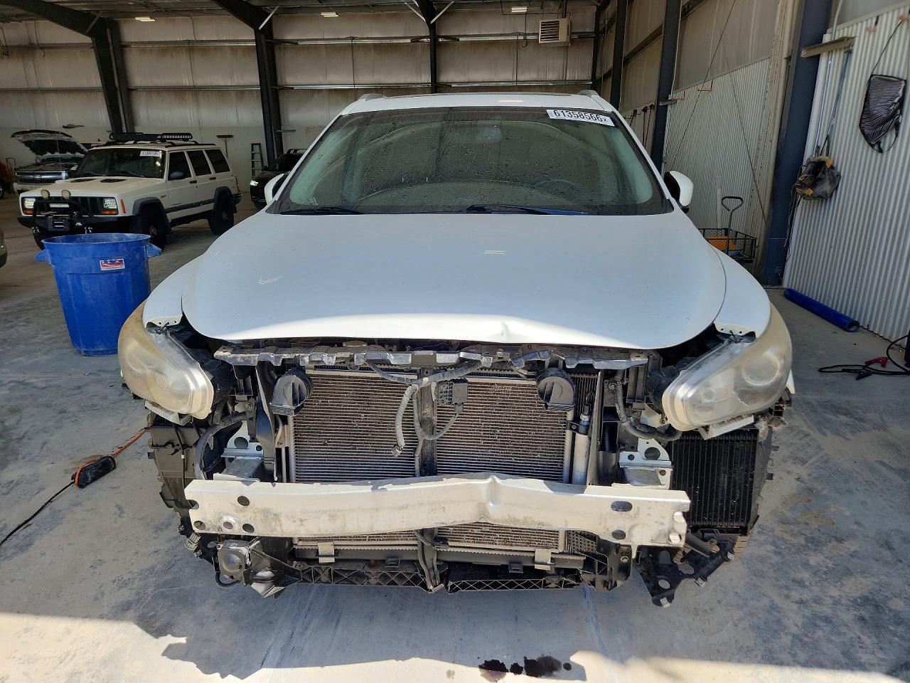 2013 Infiniti Jx35 Base White vin: 5N1AL0MM7DC344109