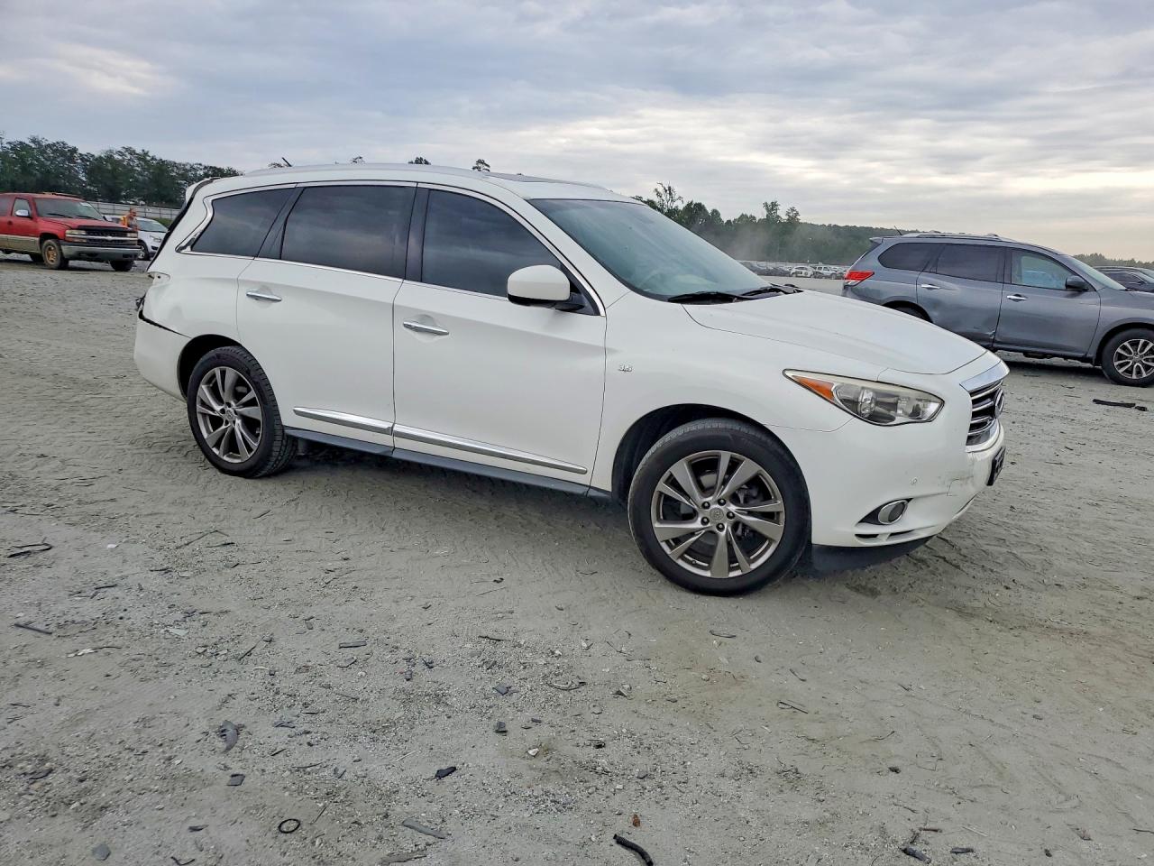 2014 Infiniti Qx60 Base Белый vin: 5N1AL0MM7EC502160