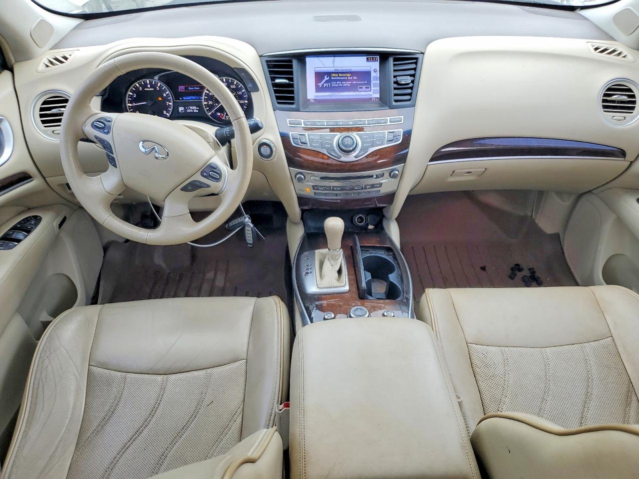 2014 Infiniti Qx60 Base Белый vin: 5N1AL0MM7EC502160