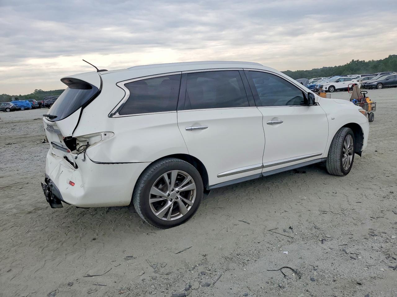 2014 Infiniti Qx60 Base Белый vin: 5N1AL0MM7EC502160