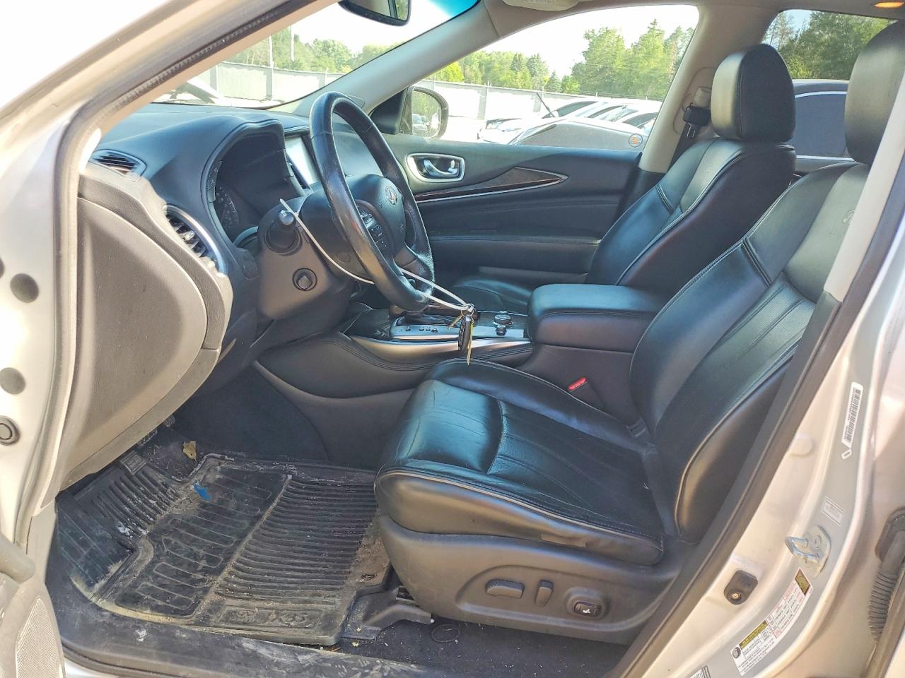 2014 Infiniti Qx60 Base Silver vin: 5N1AL0MM7EC506905